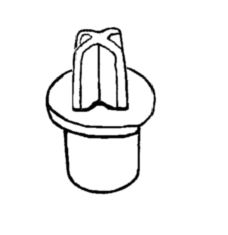 1 5/8 Mall Hinge Plug